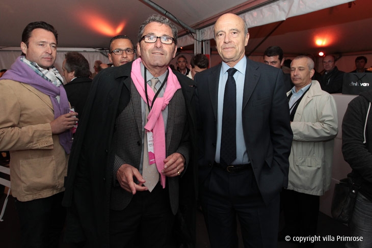 Bernard Dupouy et M. le Maire de Bordeaux Alain JuppÃ©
